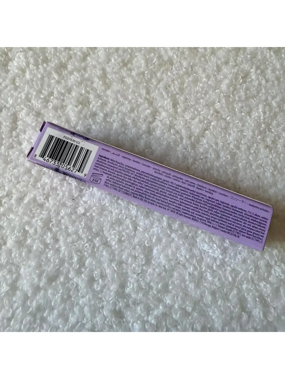 tarte Shape Tape Ultra Creamy Concealer Full Coverage Hydrating 53N Deep 0.033oz